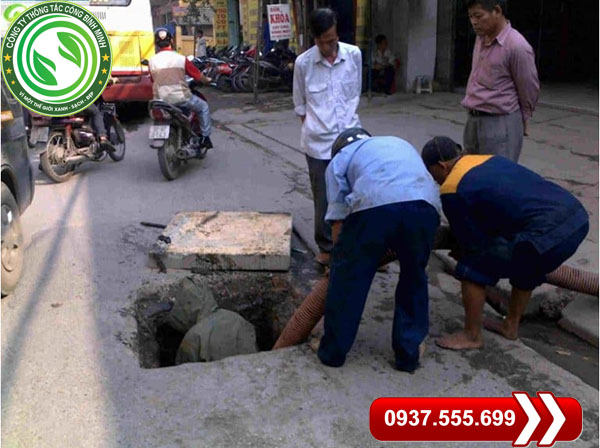 Nguyên nhân gây tắc nghẹt cống ở Bình Thạnh