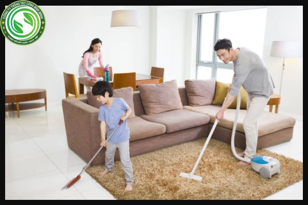 Lau dọn nhà cửa cũng là cách đuổi kiến hiệu quả