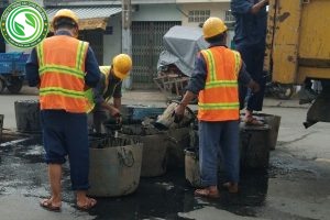 Nạo vét hố ga huyện Bình Chánh