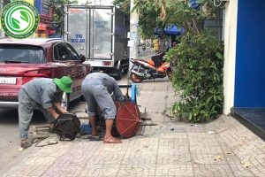 nạo vét hố ga huyện Hóc Môn