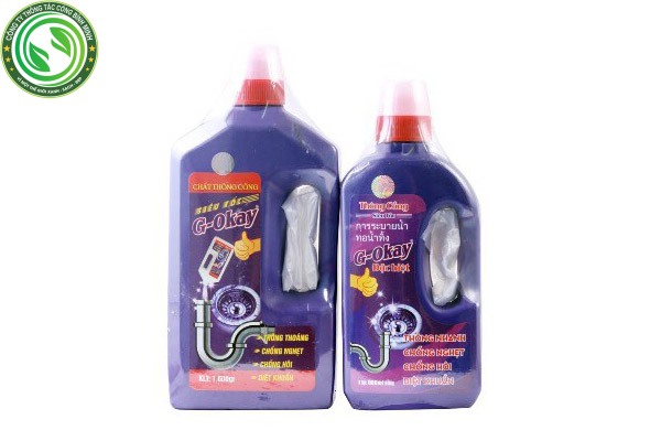 Dung dịch thông cống nghẹt siêu tốc G-Okay
