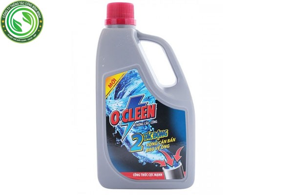 Hóa chất thông cống nghẹt Ocleen