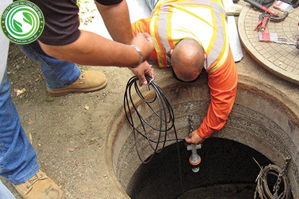 Khảo sát công trình hố ga quận 11