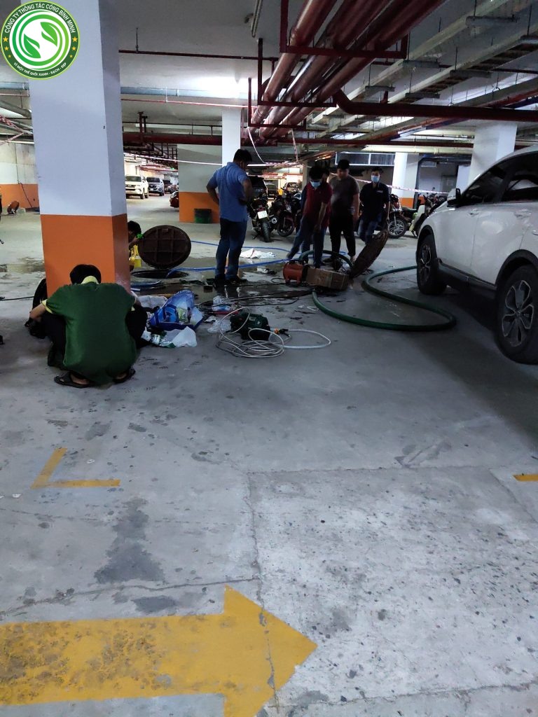 Tiến hành thông cống nghẹt quận 11