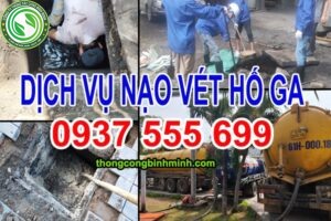 dịch vụ nạo vét hố ga tại bình dương