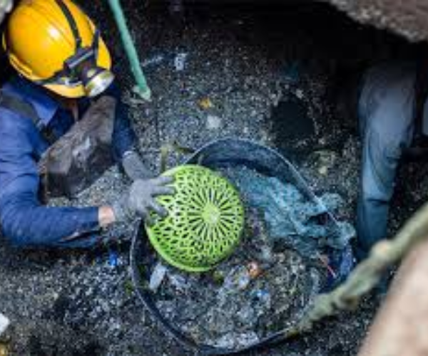 đội nạo vét hố ga